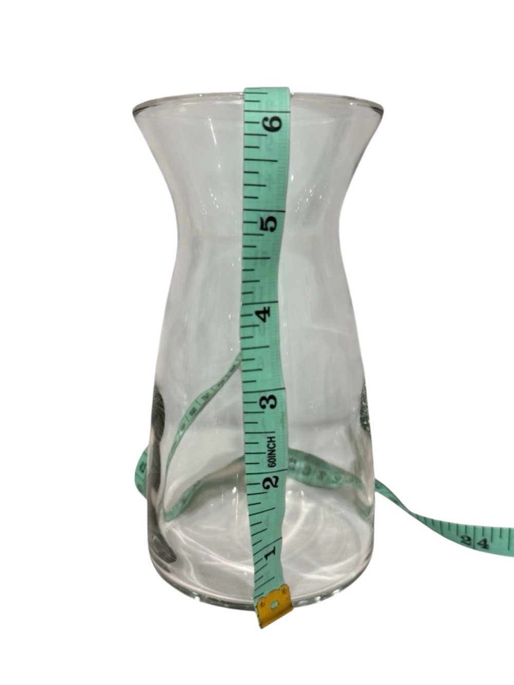 Small Glass Carafe Vase - Picture 2 of 3
